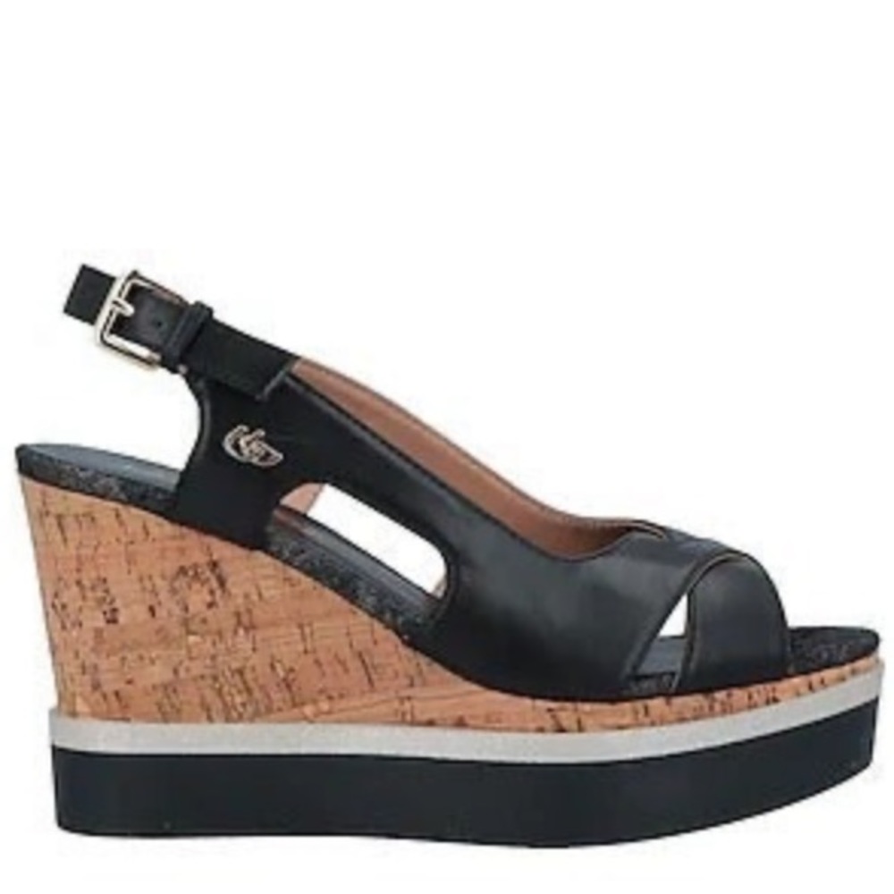 Blybos Cork Wedge Sandals